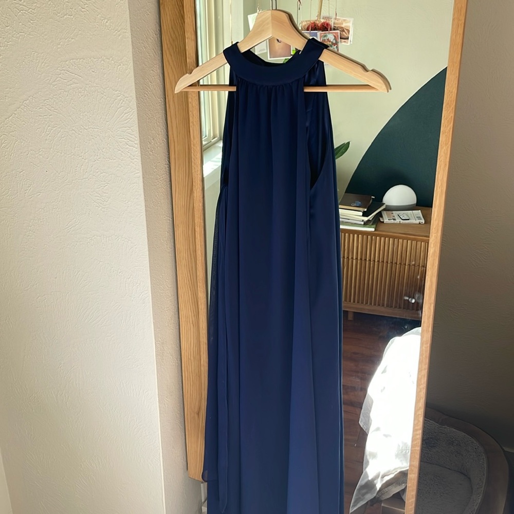 High neck dress